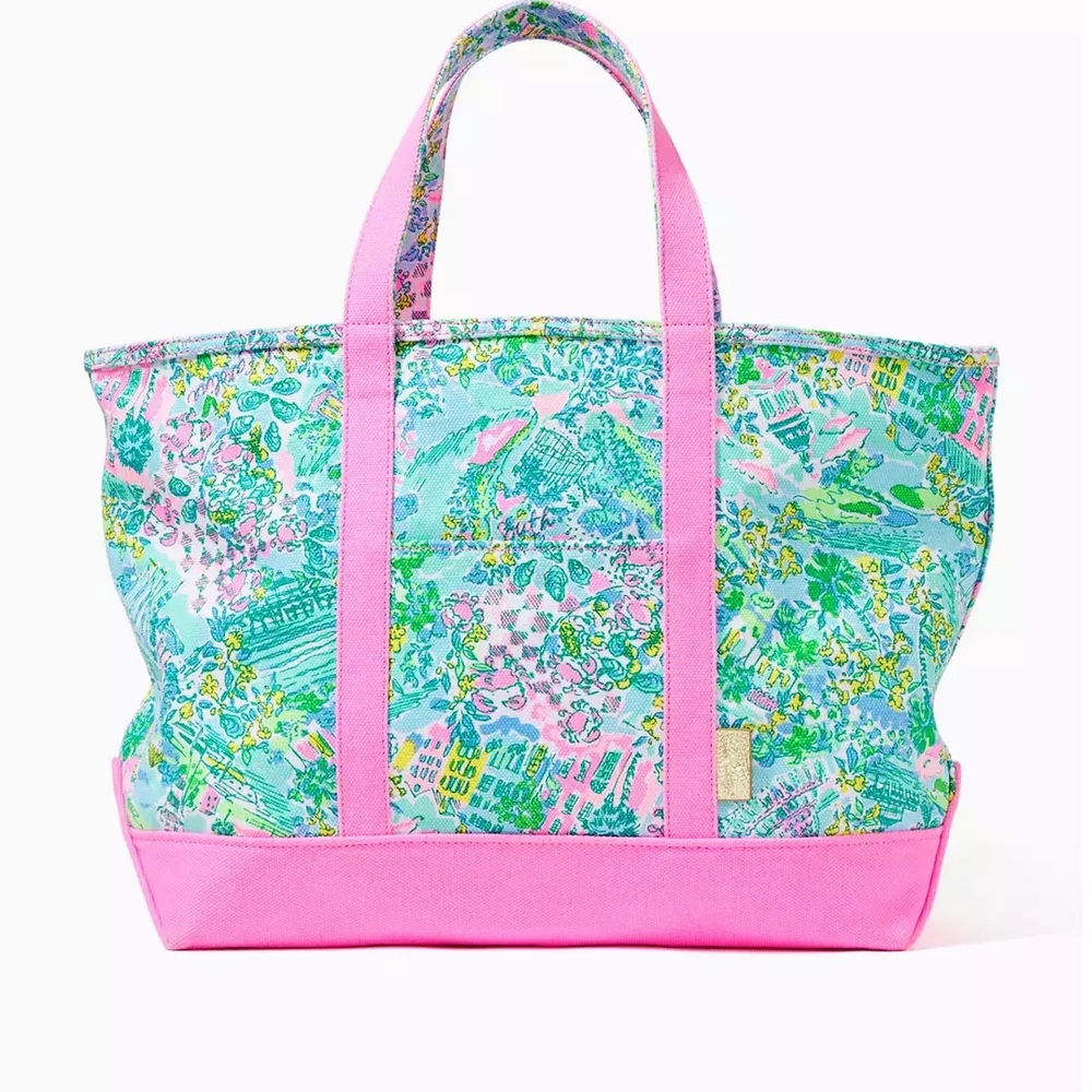 Lilly Pulitzer Mercato Tote In Lilly Loves South Carolina